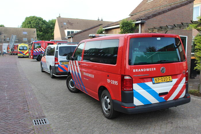 Twee gewonden bij brand in woning