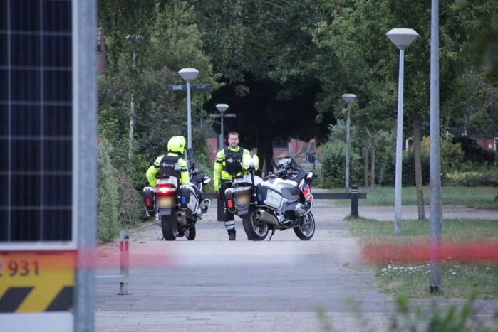 Grote politieactie bij woning waar explosief afging