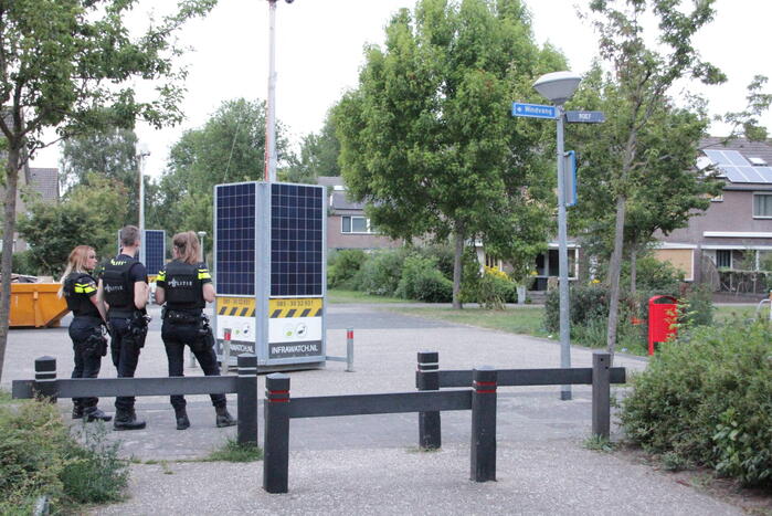 Grote politieactie bij woning waar explosief afging