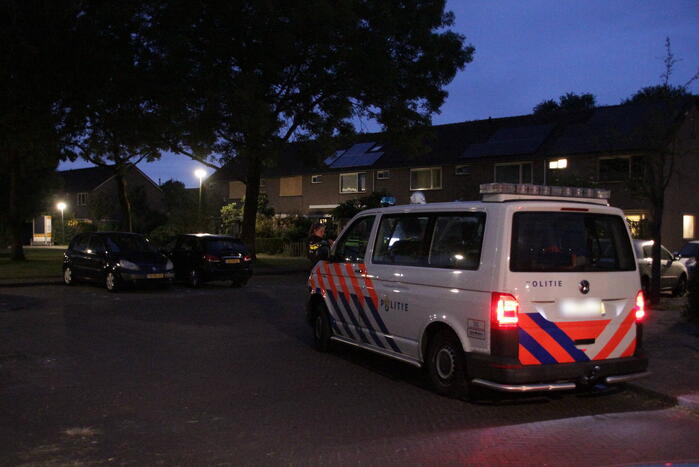 Grote politieactie bij woning waar explosief afging