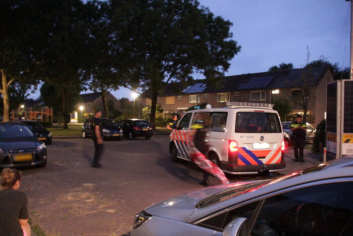 Grote politieactie bij woning waar explosief afging