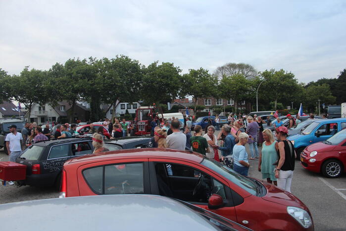 Wederom boeren in protestoptocht