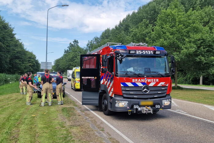 Aanrijding tussen twee auto's