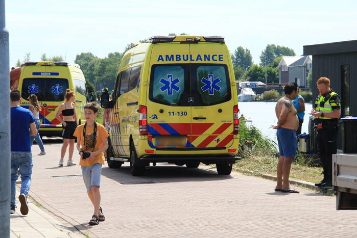 Persoon te water blijkt drijvende vuilniszak te zijn