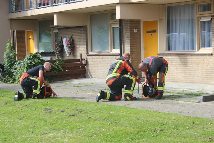 Brandweer zorgt voor stroom