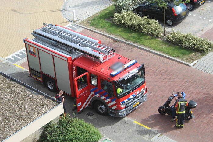Brandweer zorgt voor stroom