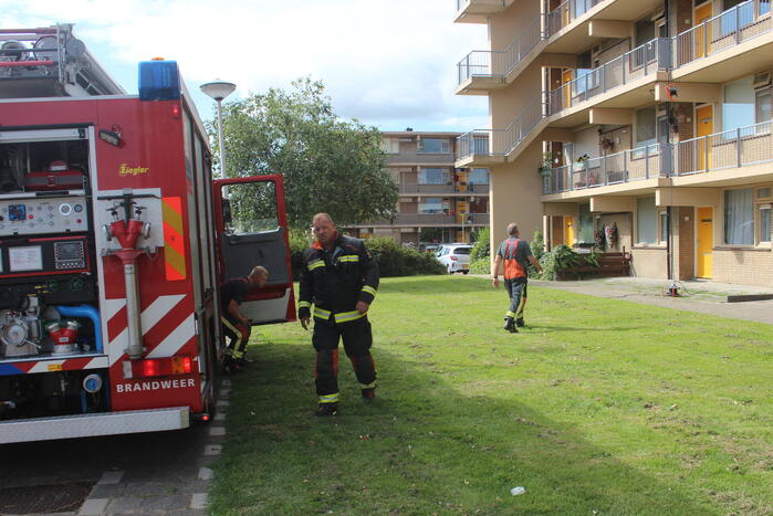 Brandweer zorgt voor stroom