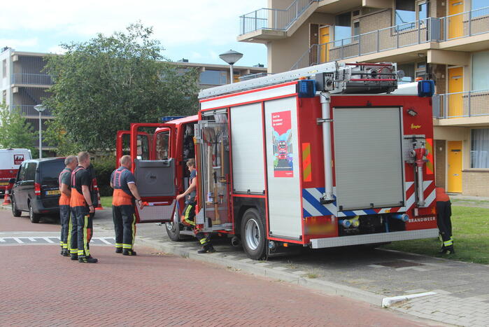 Brandweer zorgt voor stroom