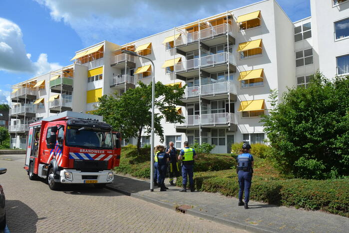 Brand in woning zorgcentrum
