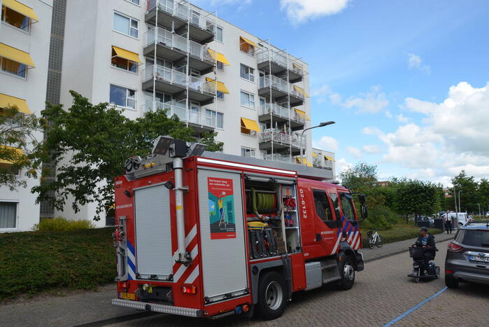 Brand in woning zorgcentrum