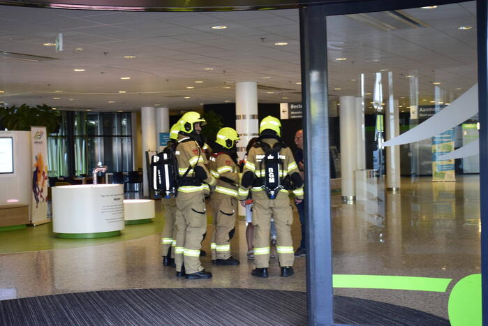 Brandweeroefening Ziekenhuis Gelderse Vallei