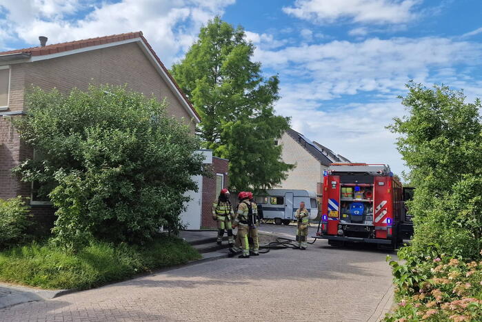 Flinke rook ontwikkeling bij brand gezondheidszorg