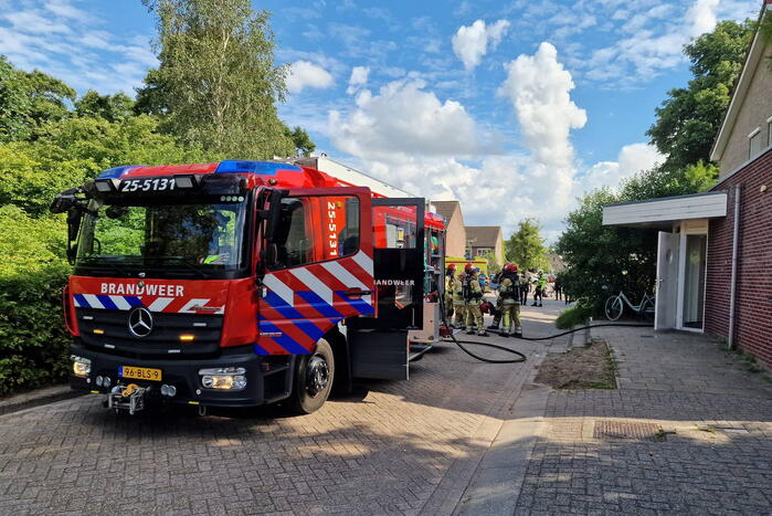 Flinke rook ontwikkeling bij brand gezondheidszorg