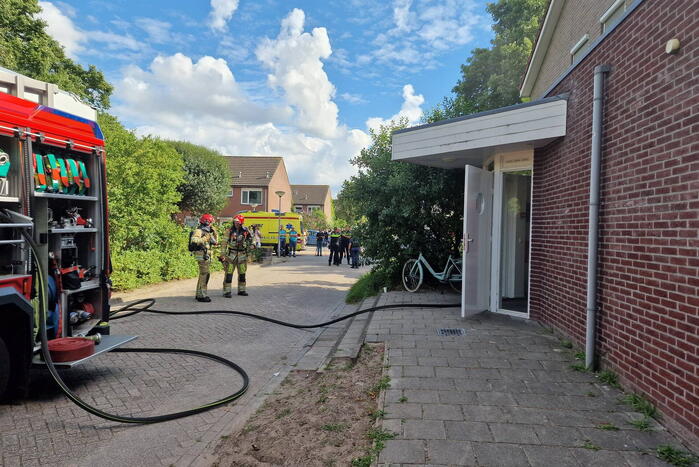 Flinke rook ontwikkeling bij brand gezondheidszorg