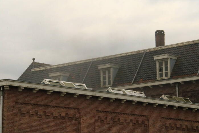 Veel rook bij brand in leegstaand pand