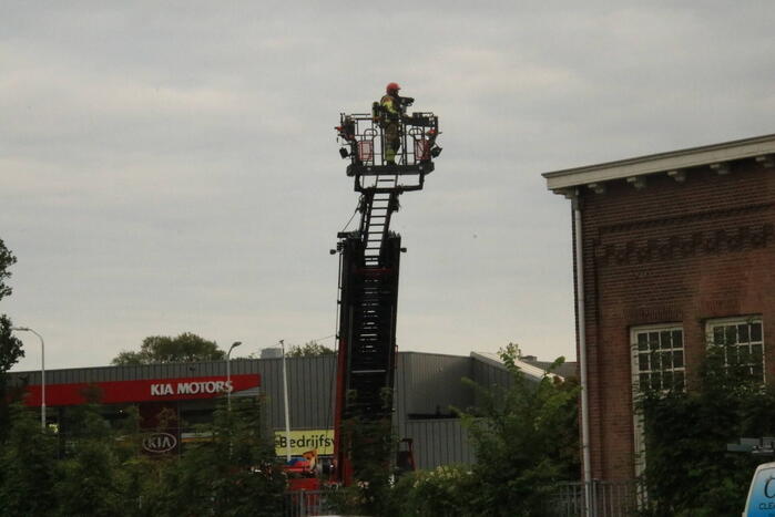 Veel rook bij brand in leegstaand pand