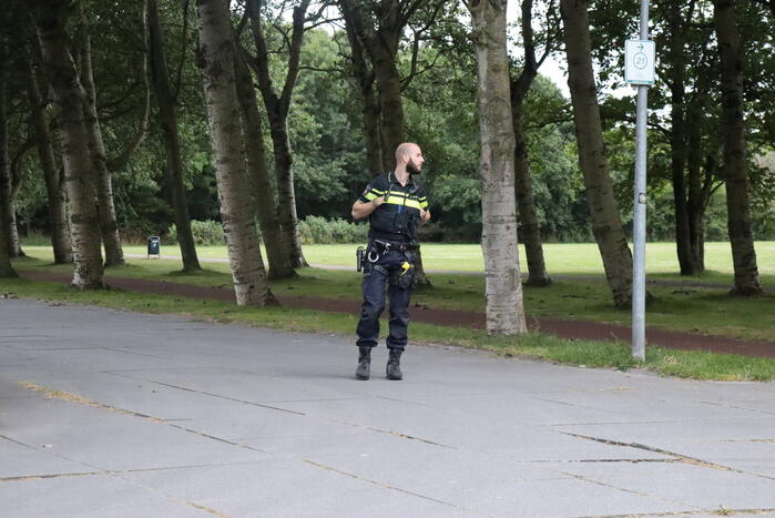 Grote zoekactie naar verdachte personen