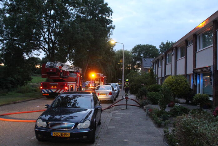 Flinke brand in meerdere garageboxen