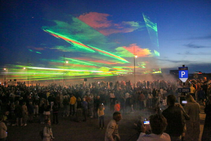 Cirques Des Dunes afgesloten met spectaculaire lasershow