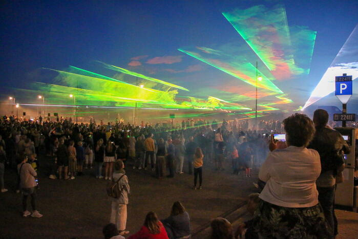 Cirques Des Dunes afgesloten met spectaculaire lasershow