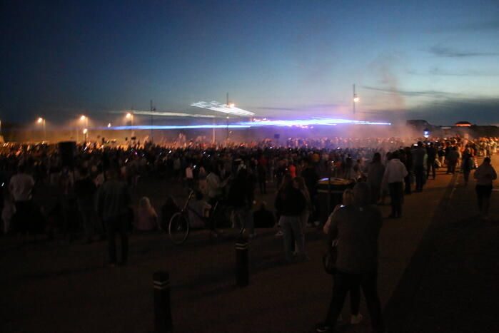 Cirques Des Dunes afgesloten met spectaculaire lasershow