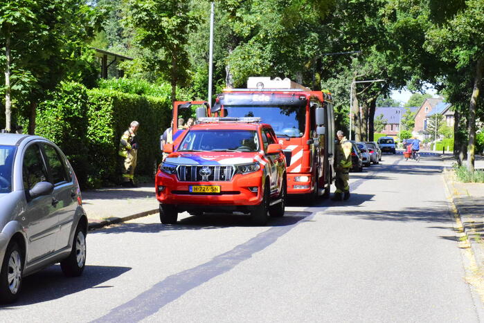 Brandweer doet onderzoek naar zak met onbekende stof
