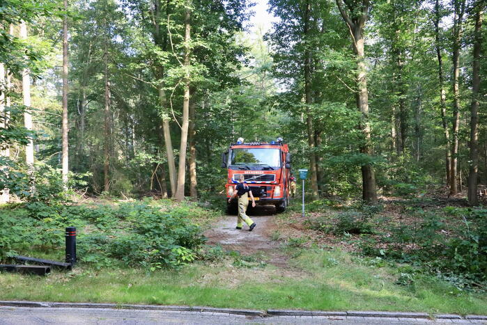 Beginnende natuurbrand snel geblust