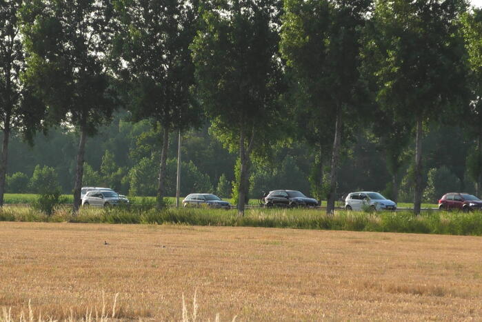Meerdere personenwagens berokken bij botsing