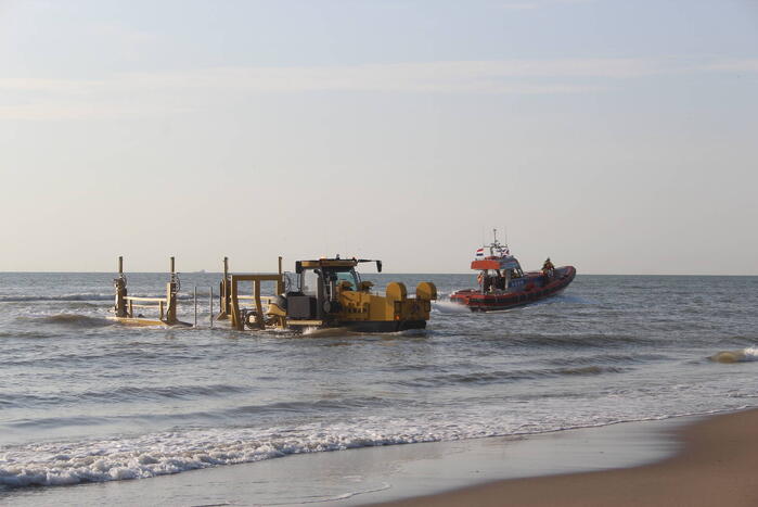 Twee kanoërs teruggevonden op zee