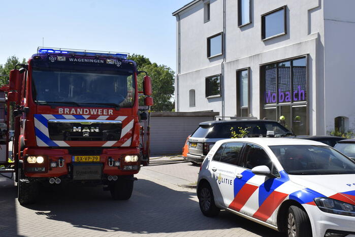 Brand in pand van Mobach makelaardij