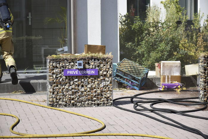 Brand in pand van Mobach makelaardij