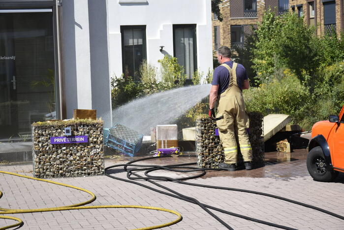 Brand in pand van Mobach makelaardij