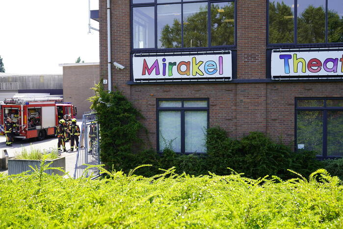 Pand ontruimd na mogelijke brand