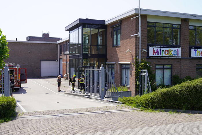 Pand ontruimd na mogelijke brand