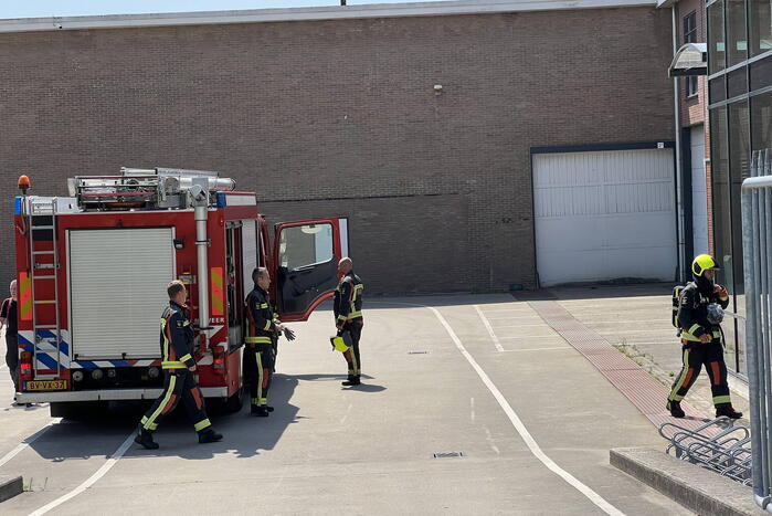 Pand ontruimd na mogelijke brand