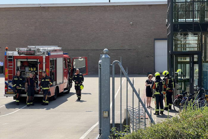Pand ontruimd na mogelijke brand