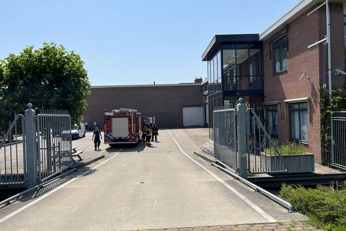 Pand ontruimd na mogelijke brand