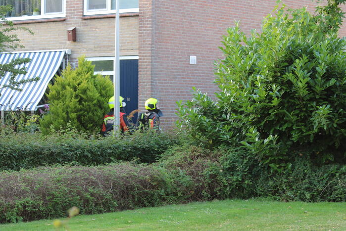 Brand in elektriciteitshuisje