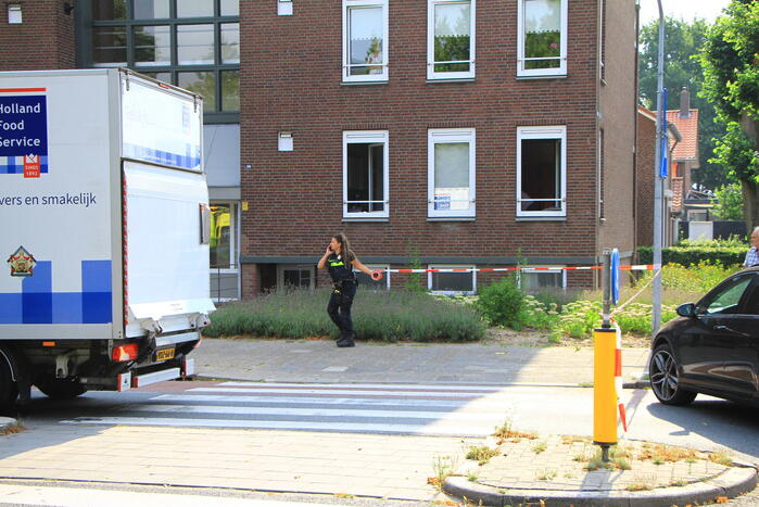 Persoon gewond bij aanrijding door bakwagen
