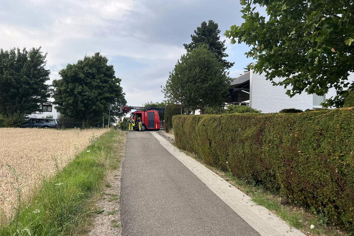 Brandweer ingezet voor melding woningbrand