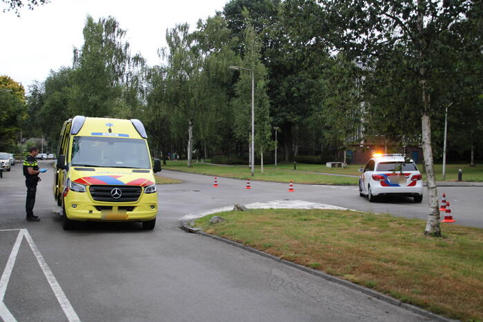 Scooterrijder gewond bij ongeval