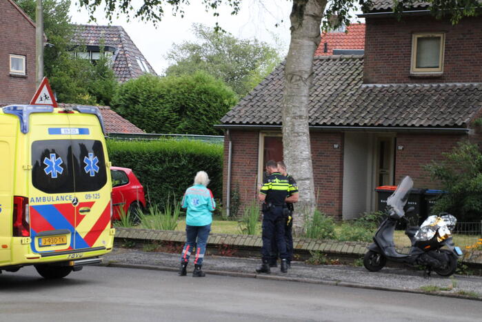 Scooterrijder gewond bij ongeval