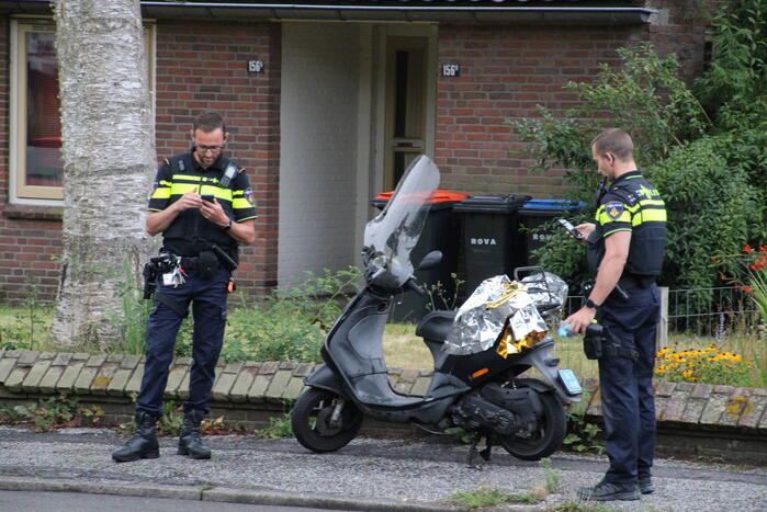 Scooterrijder gewond bij ongeval