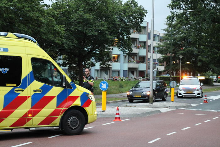 Fietser gewond bij aanrijding met auto