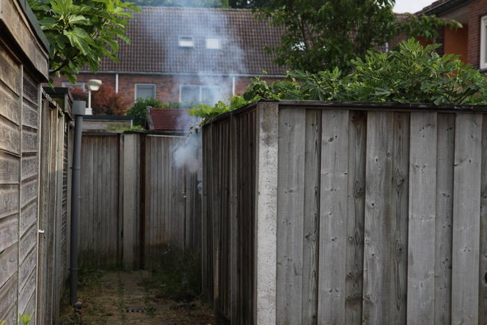 Schuurbrand snel onder controle