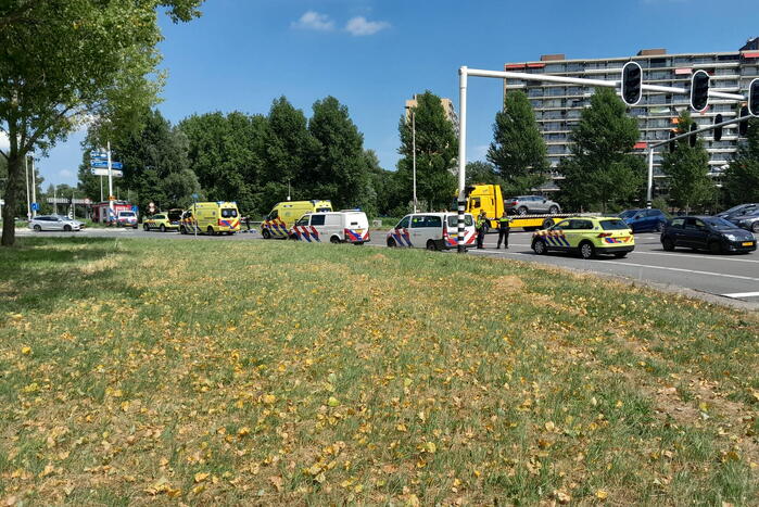 Motorrijder ernstig gewond na ongeval