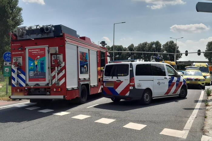Motorrijder ernstig gewond na ongeval