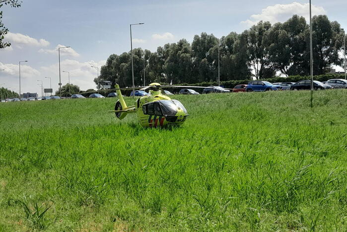 Motorrijder ernstig gewond na ongeval