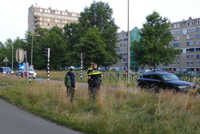 Fietser gewond bij aanrijding op oversteekplaats