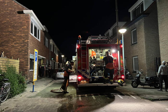Brandweer ingezet voor brand bij schuur